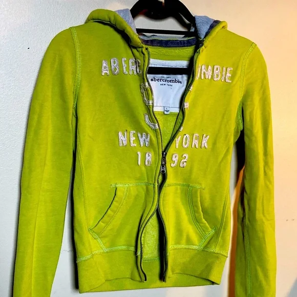 Abercrombie & Fitch | Tops | Abercrombie Fitch Af Dual Zip Hoodie